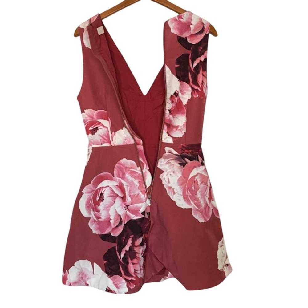 Keepsake The Label Floral Gone Girl Dress Pink Ro… - image 5