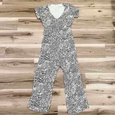 Capulet Riley Zebra Swirl Jumpsuit Women’s Small