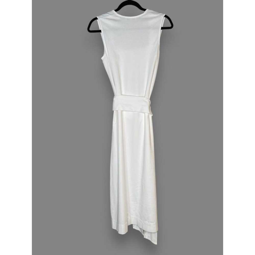 Vince Sleeveless Wrap Dress in Color Optic White … - image 10