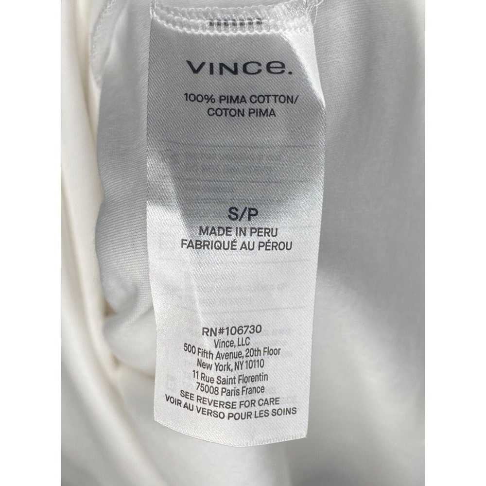 Vince Sleeveless Wrap Dress in Color Optic White … - image 8