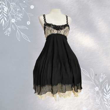 axes femme black dress fairy core cottagecore bab… - image 1