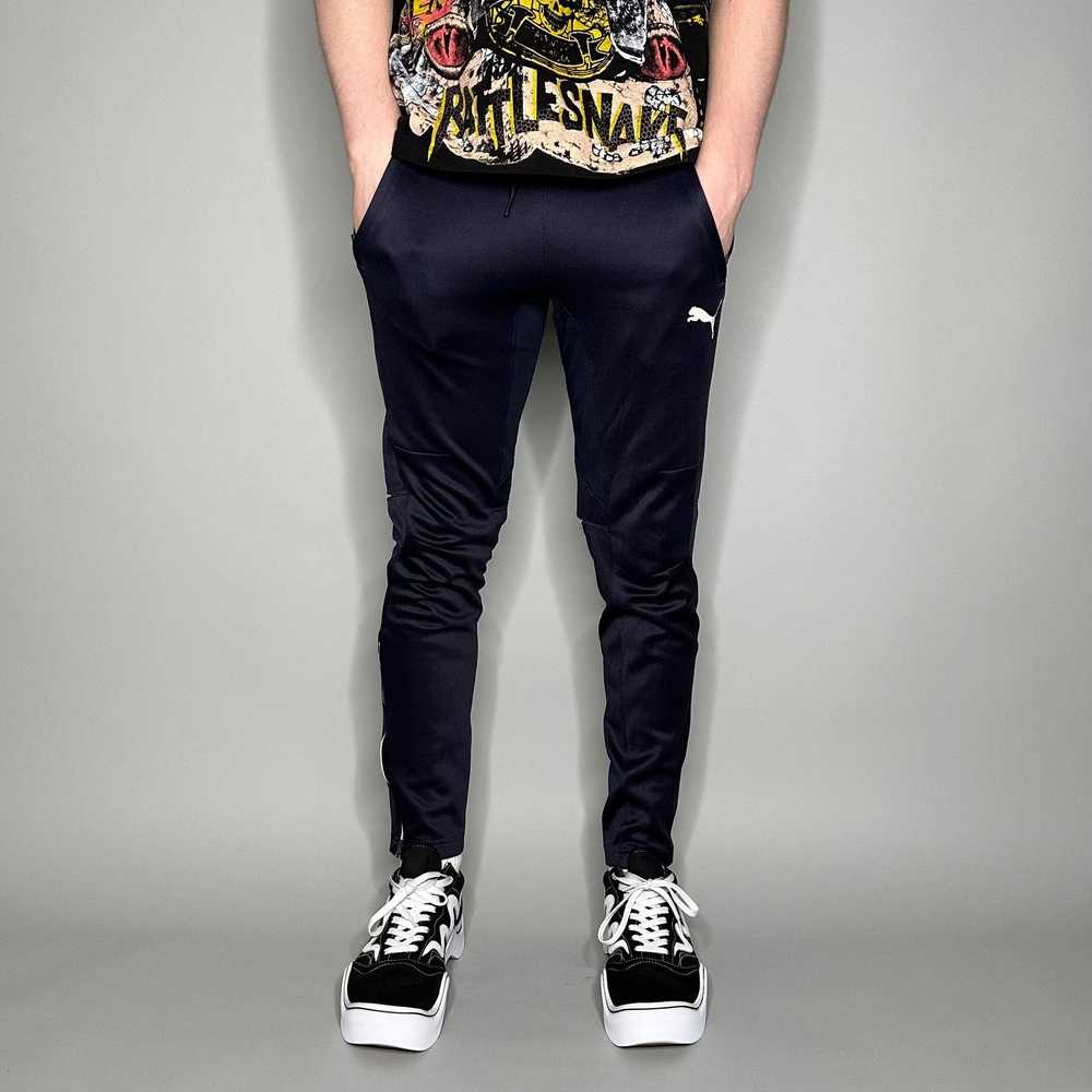 Puma × Streetwear × Vintage Puma Sweatpants Jet B… - image 2