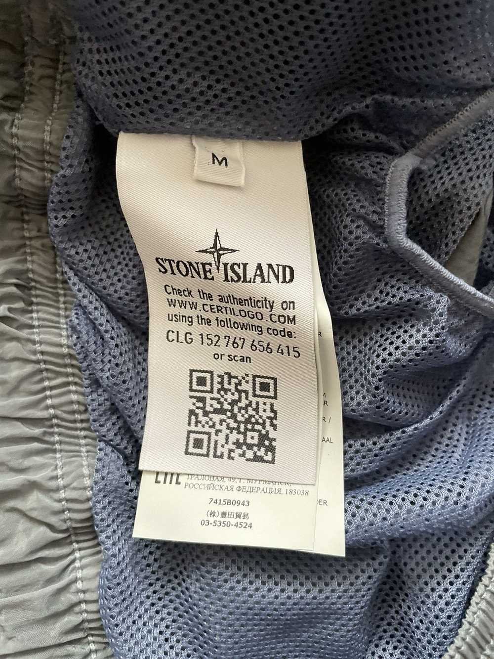 Stone Island Stone Island Nylon Metal Shorts Blue… - image 5