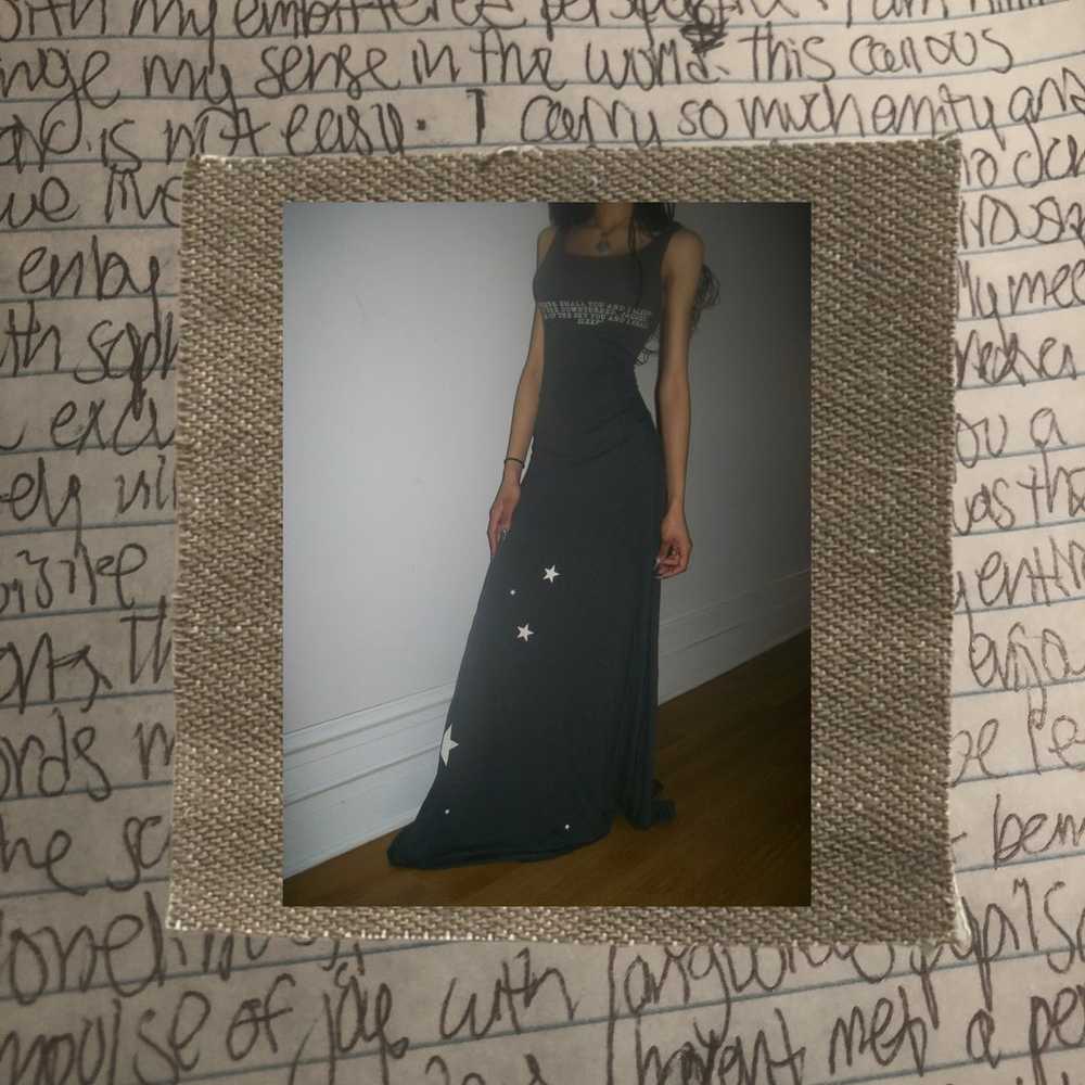 vintage 2000s sleeveless maxi dress - image 2