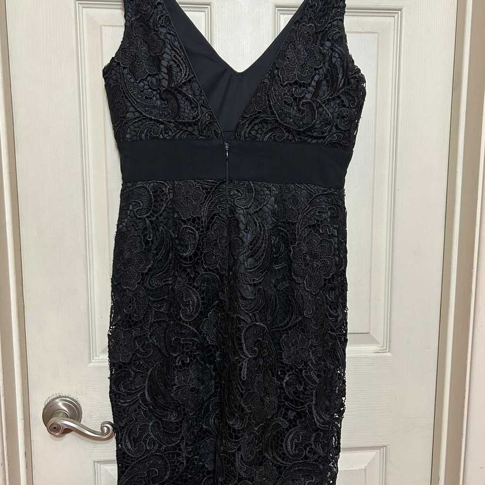 Adrianna Papell Evening Womens Dress Size 8 Black… - image 3