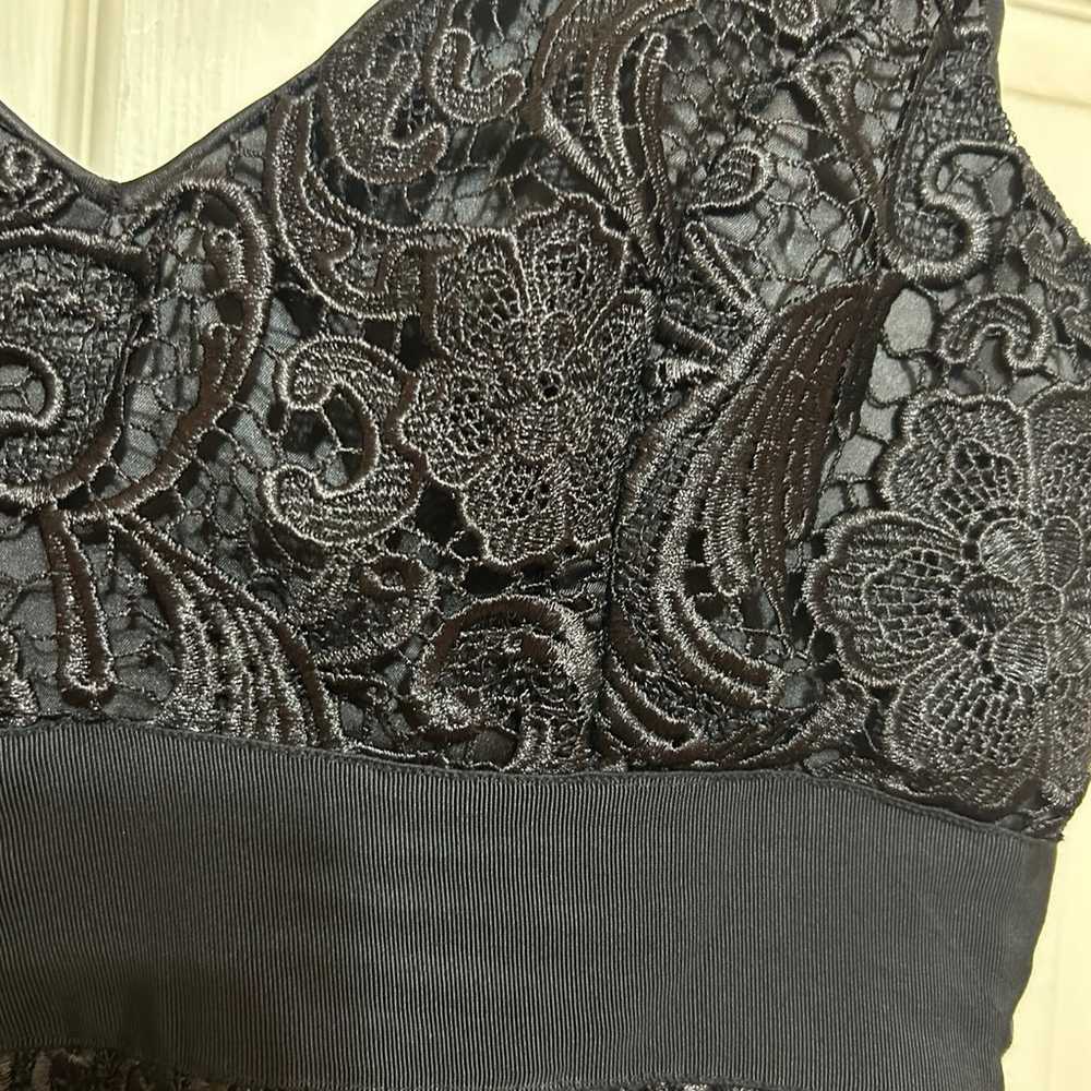 Adrianna Papell Evening Womens Dress Size 8 Black… - image 5