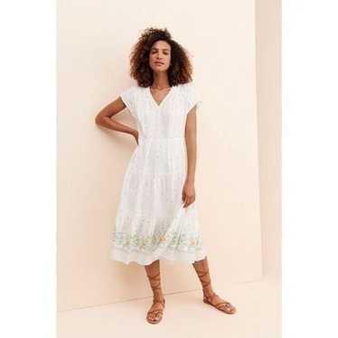 Anthropologie Current Air Garden Floral Maxi Dress - image 1