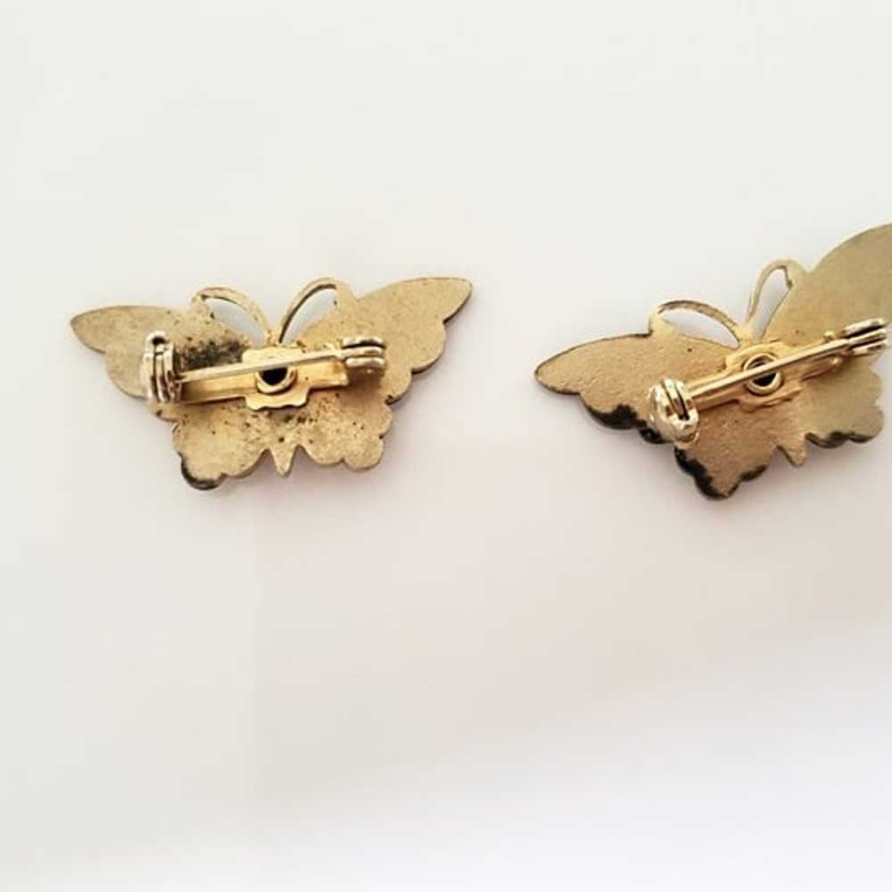 Vintage Lot of Butterfly Pin Brooch and Miscellan… - image 5