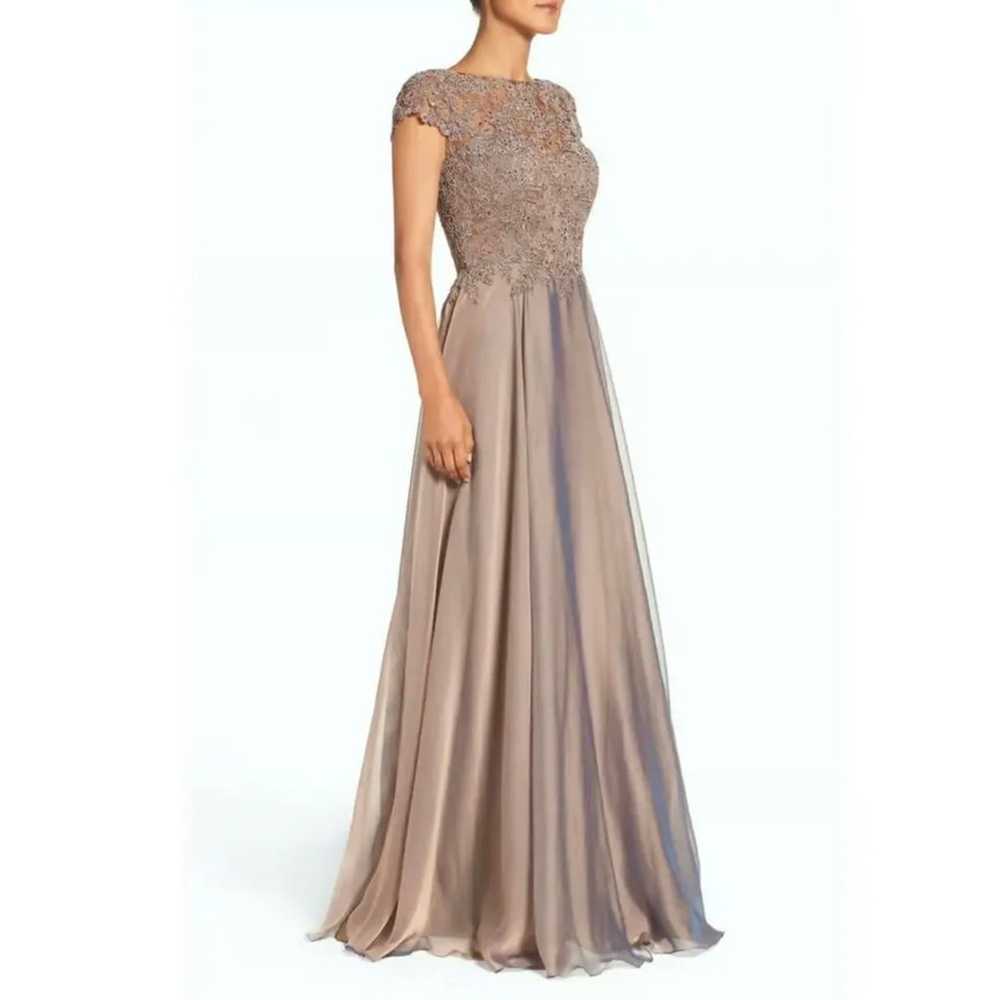 La Femme A-Line Ball Gown Women's 10 Brown Short … - image 9