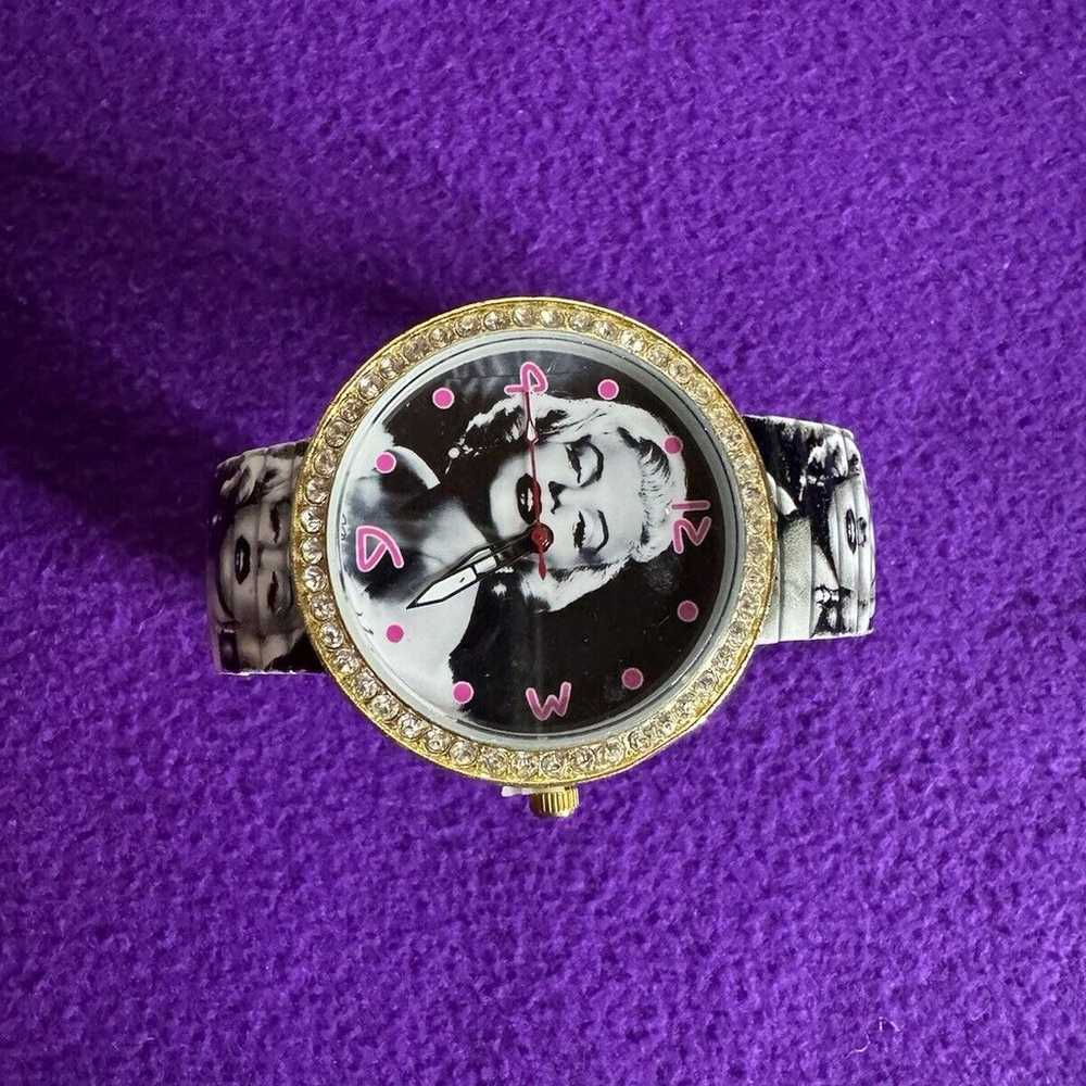 Marilyn Monroe Stretch Watch Used Great Condition - image 4