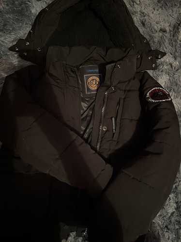 Superdry SUPER DRY BLACK PUFFER