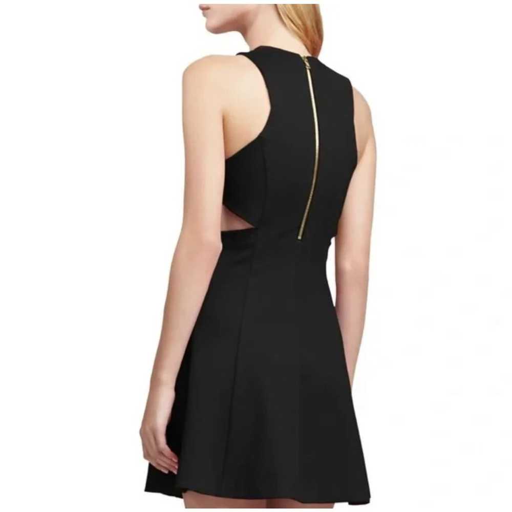 Amanda Uprichard Juliette Cutout Mini Dress Black - image 2