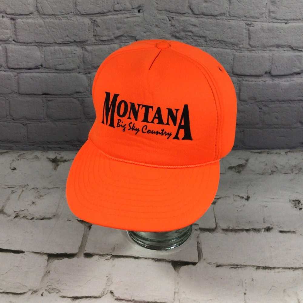 Vintage Big Sky Country Montana Vintage Foam Neon… - image 2