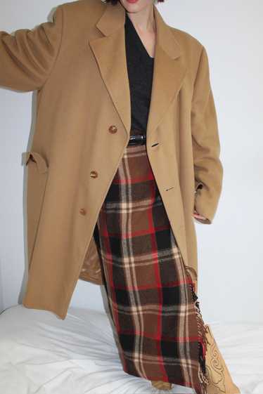 Luxurious Vintage Camel Cashmere Coat