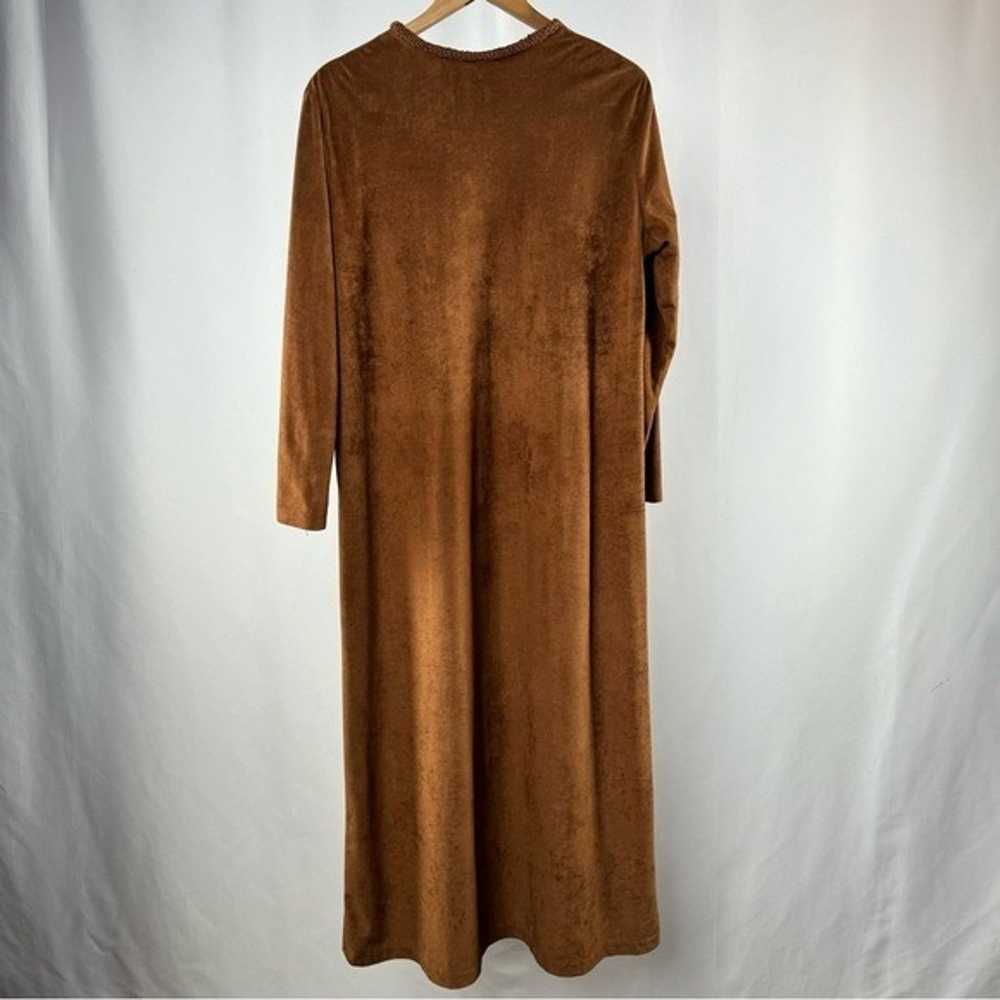 Vintage Sophie Finzi New York Faux Suede Long Sle… - image 4