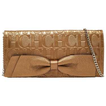 Carolina Herrera Leather clutch bag