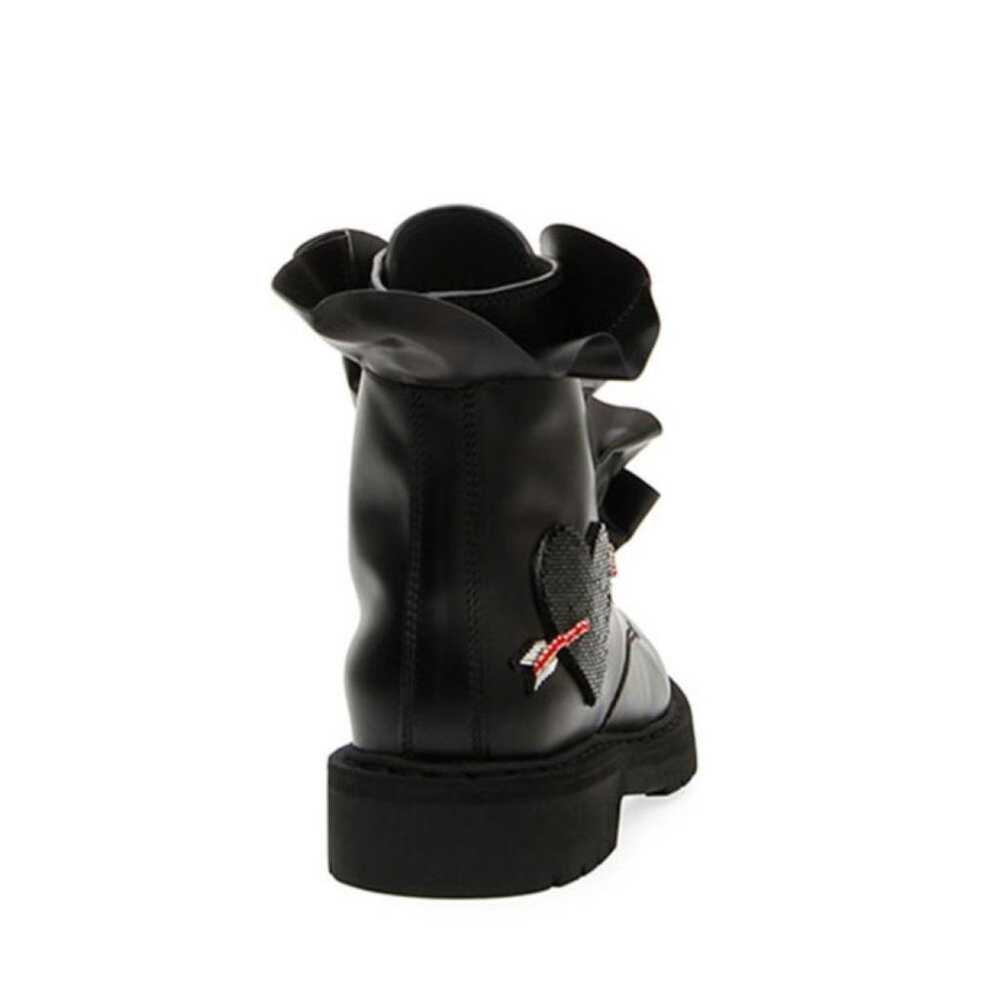 Valentino Garavani Leather biker boots - image 3