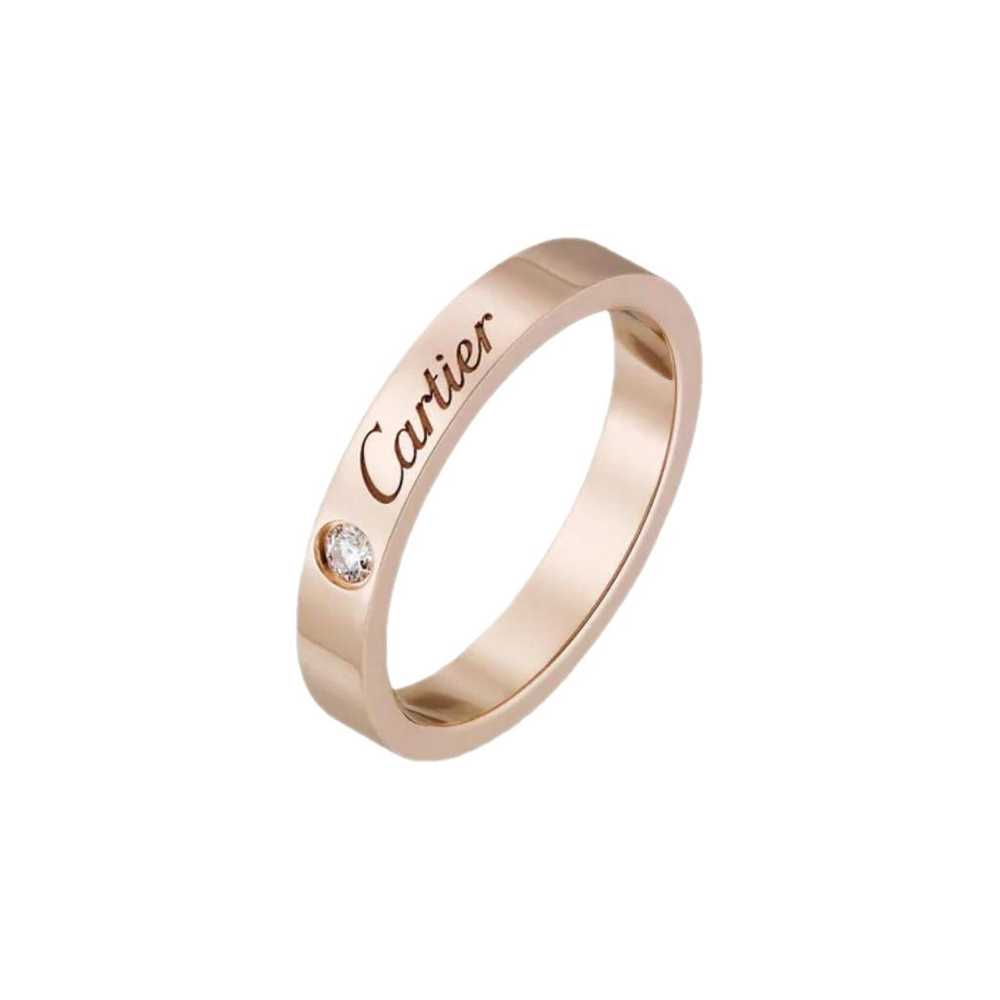 Cartier Love pink gold ring - image 1