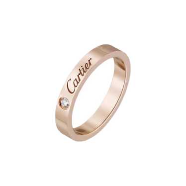 Cartier Love pink gold ring