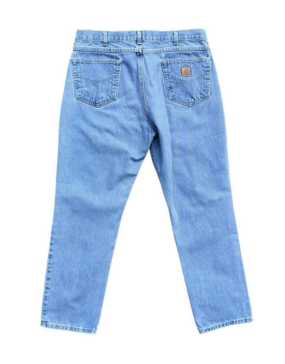 Carhartt Vintage Carhartt Blue Wash Relaxed Fit J… - image 2