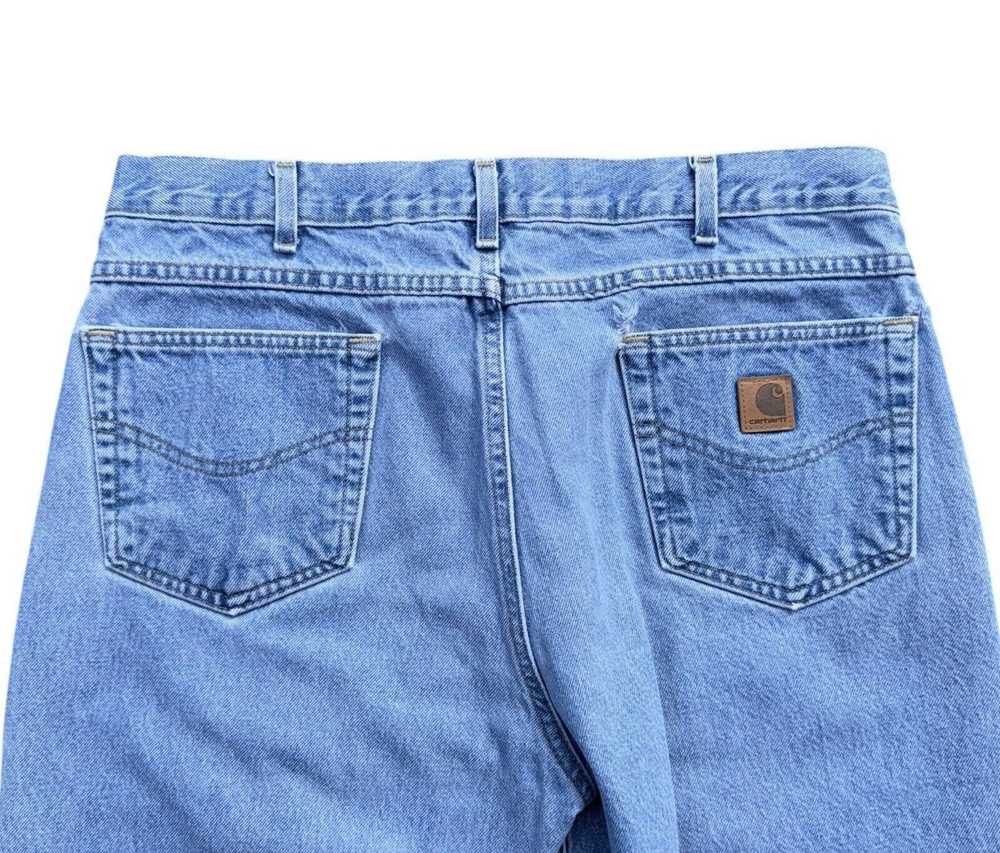 Carhartt Vintage Carhartt Blue Wash Relaxed Fit J… - image 7