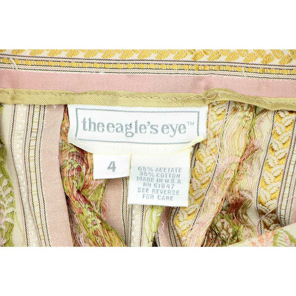 Other Eagles Eye Vintage Pastel Floral Embroidere… - image 7