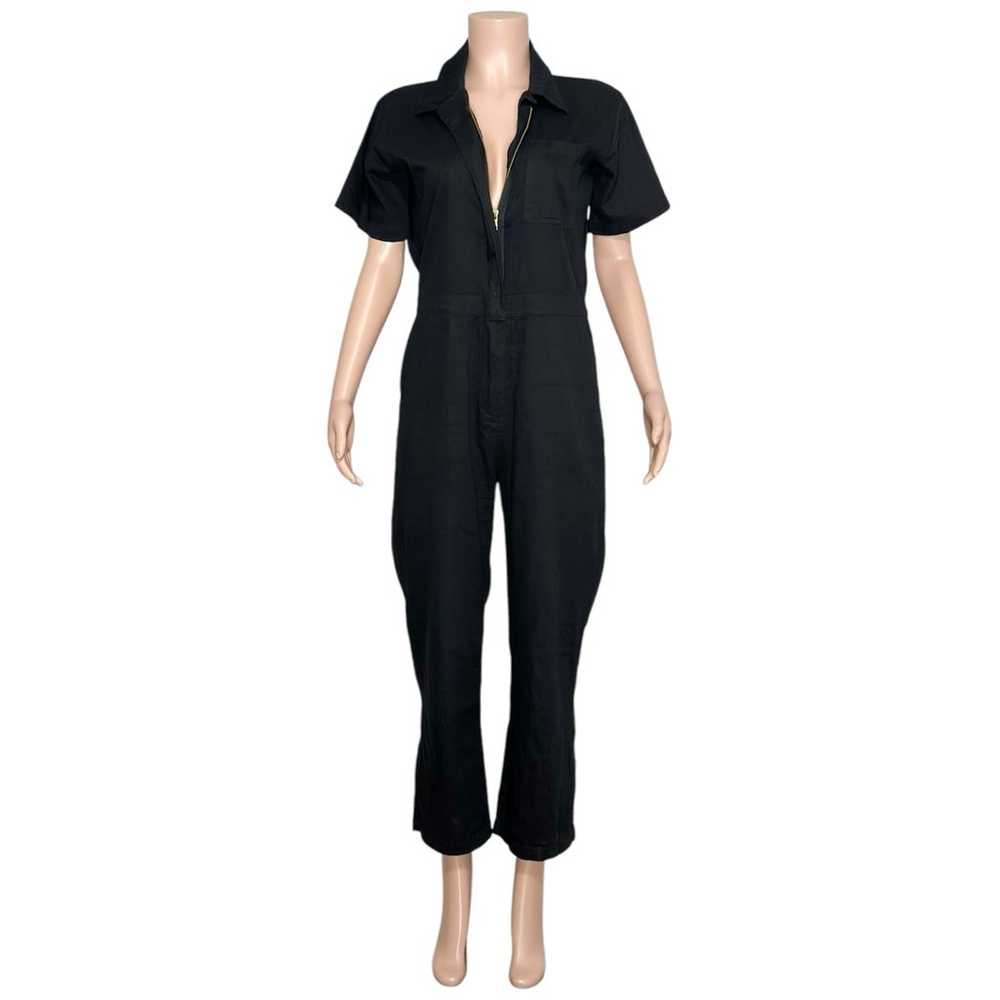 NOOWORKS Twill Coveralls, Black, Medium - image 5