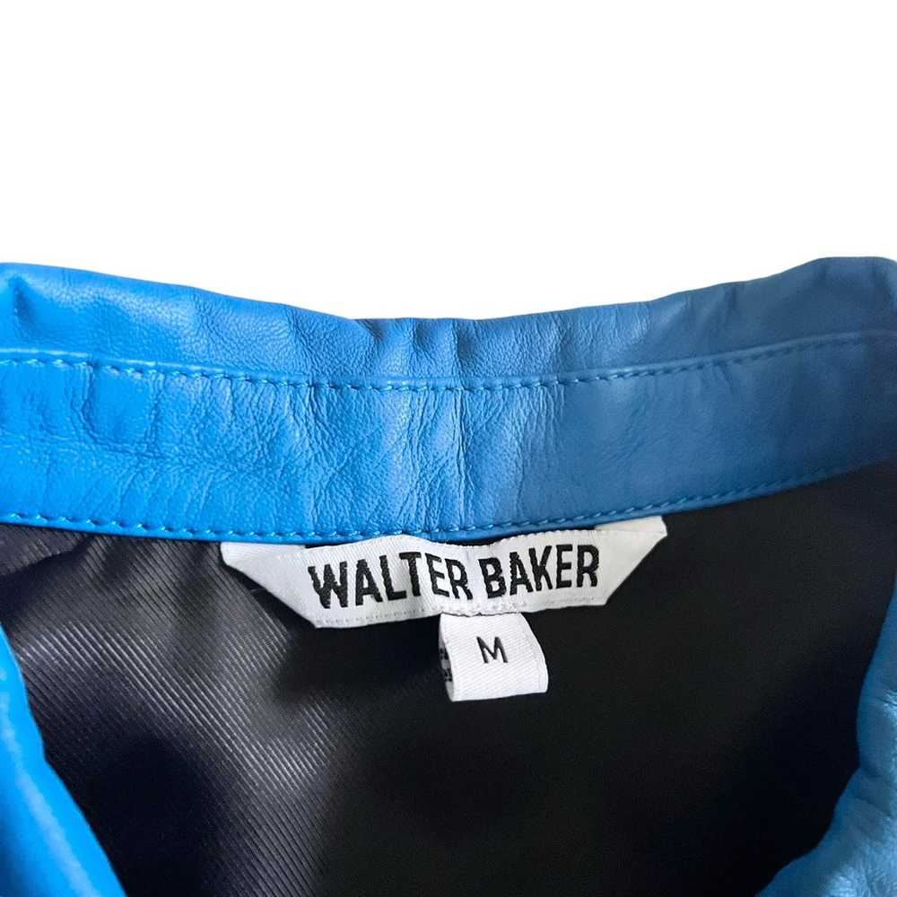 Walter Baker Finley Bright Blue Leather Short Sle… - image 6