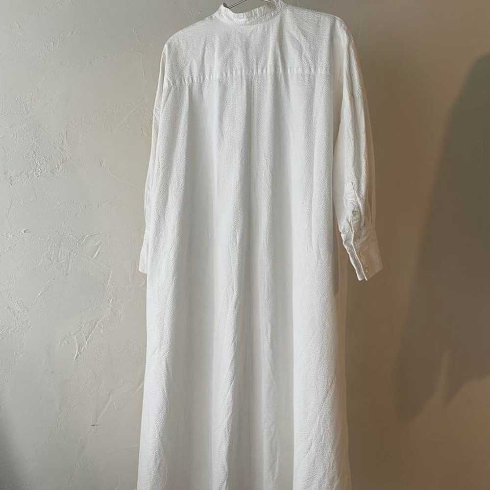 HOUSE OF LOTUS White Shirt Dress Long Sleeve - image 2