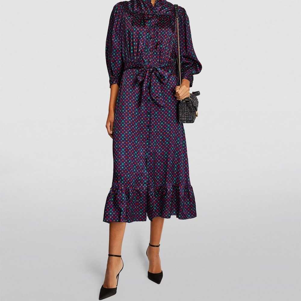 SANDRO Geometric Print Midi Dress - image 3