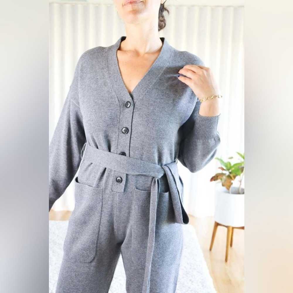 ALEX MILL wool blend sweater jumpsuit and Heather… - image 2