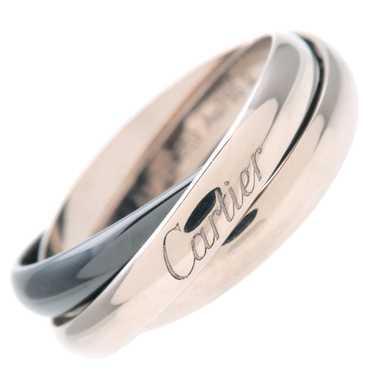 Cartier Trinity Ring MM K18 750YG/WG/PG #63 US10.… - image 1