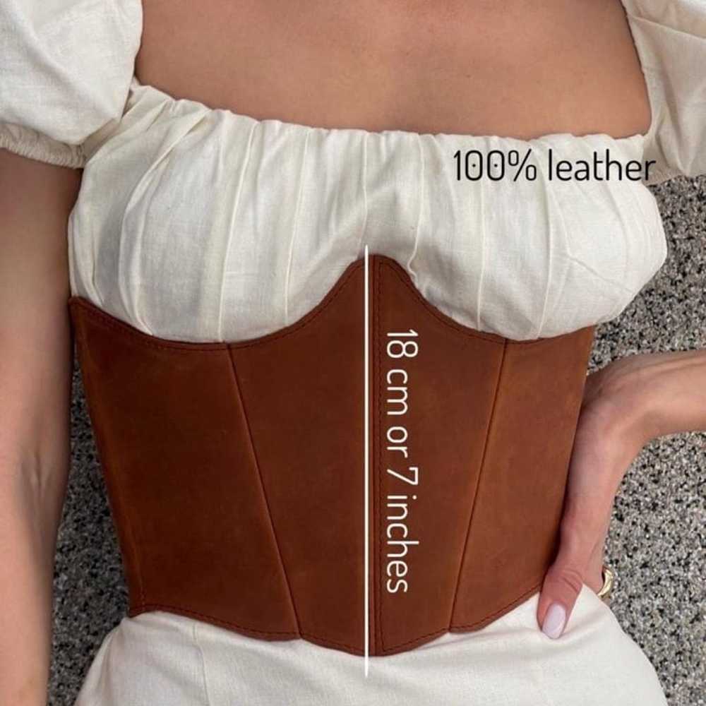 Leather Corset - image 1