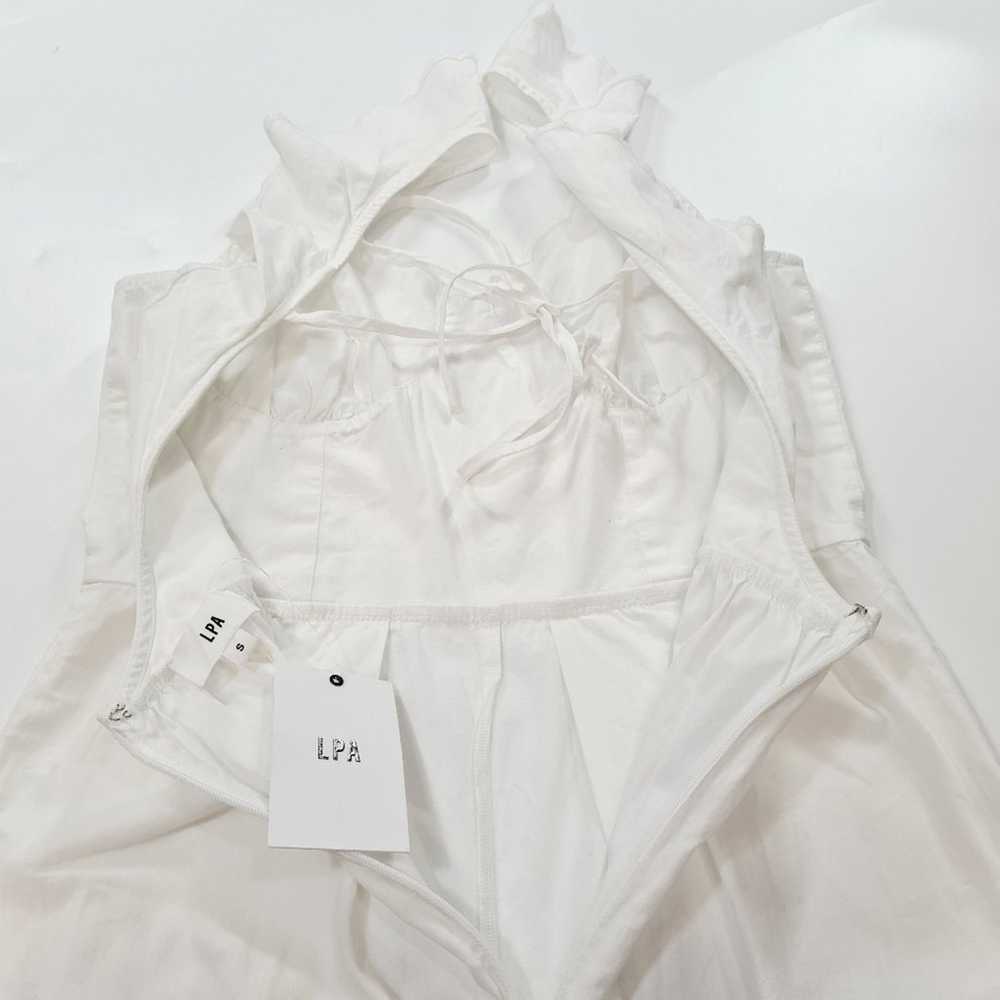 LPA Gaston Jumpsuit in White Small - image 9