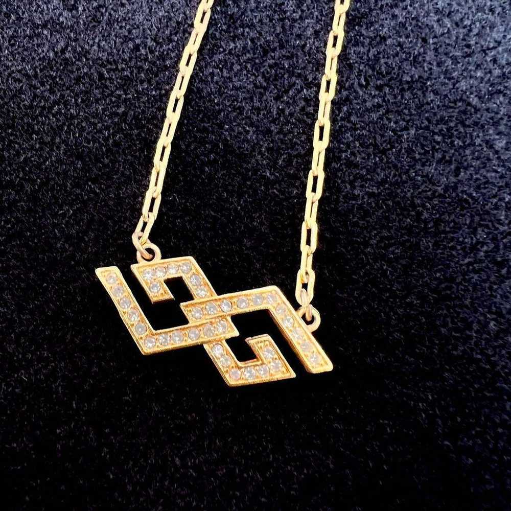 In excellent condition✨ GIVENCHY Necklace GG Logo… - image 6