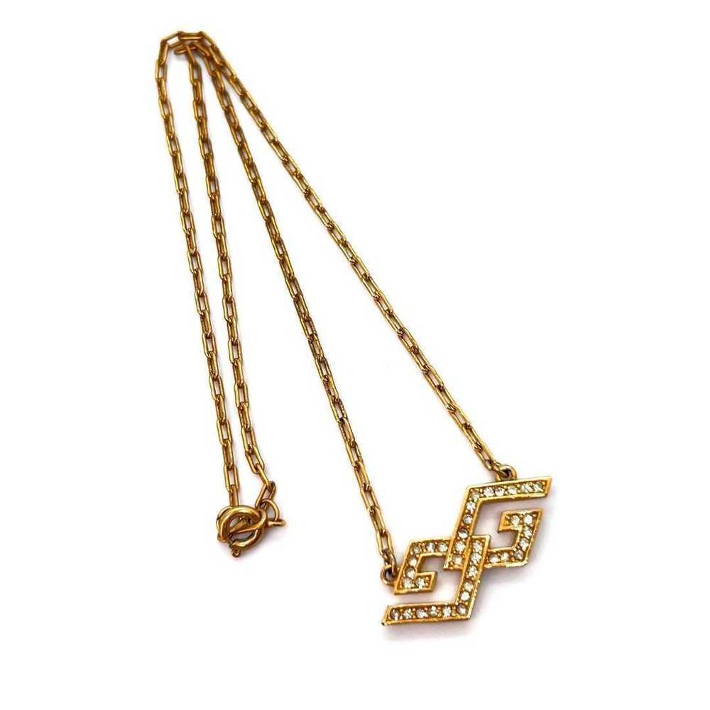 In excellent condition✨ GIVENCHY Necklace GG Logo… - image 8