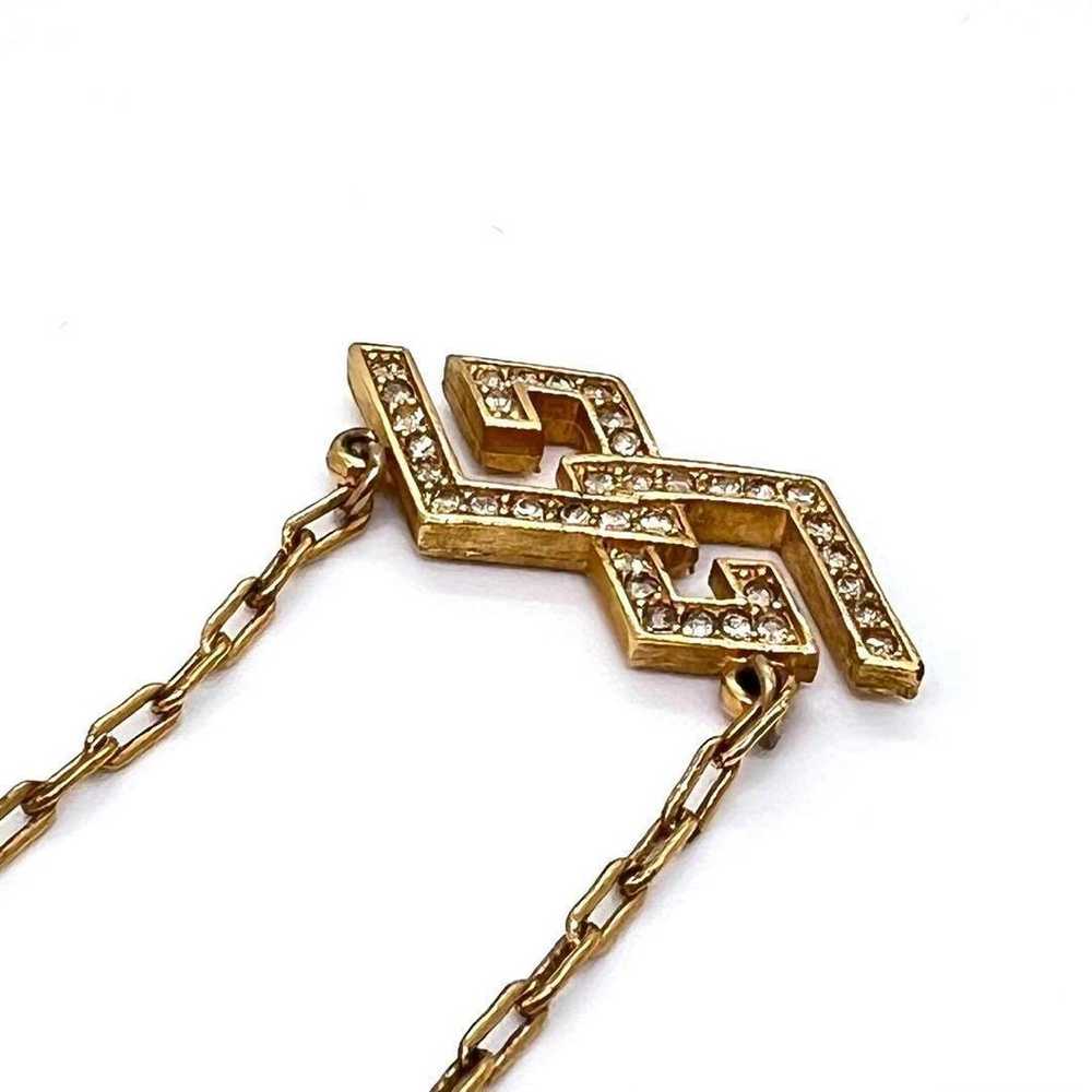 In excellent condition✨ GIVENCHY Necklace GG Logo… - image 9