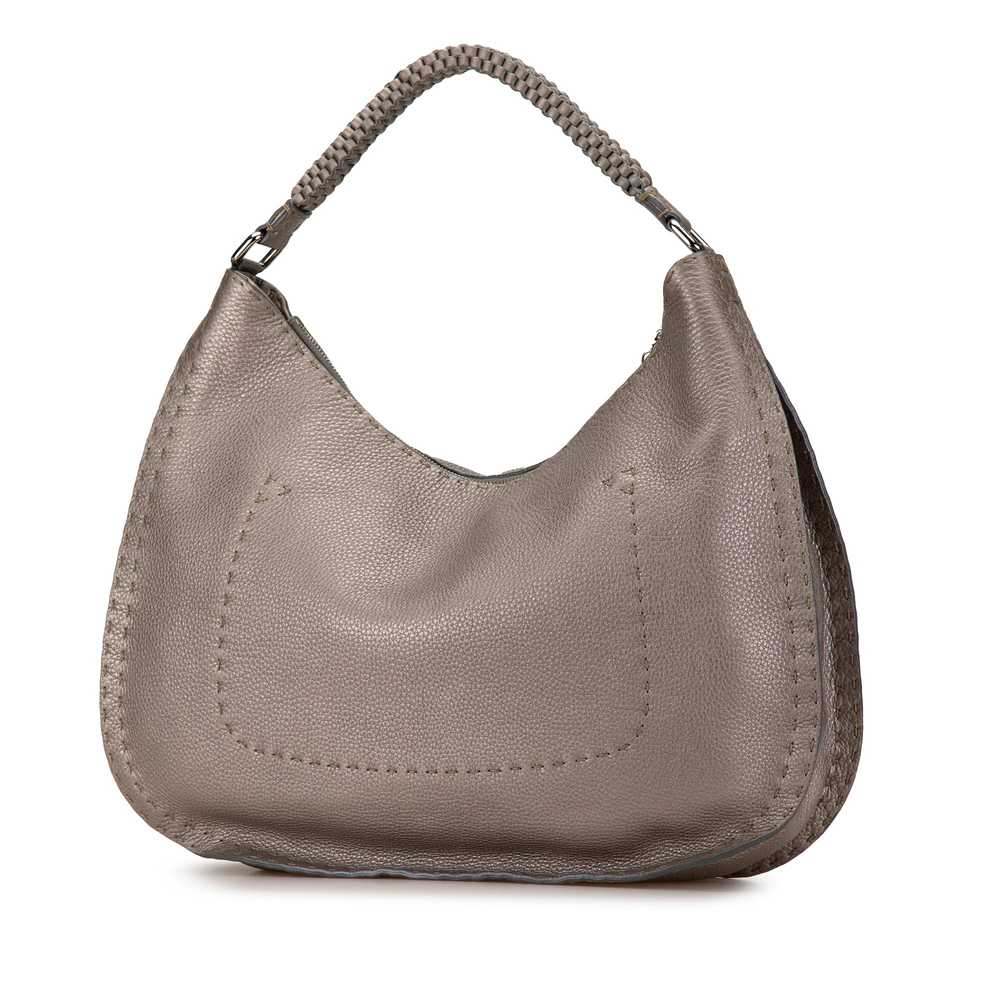 Gray Fendi Selleria Hobo - image 2