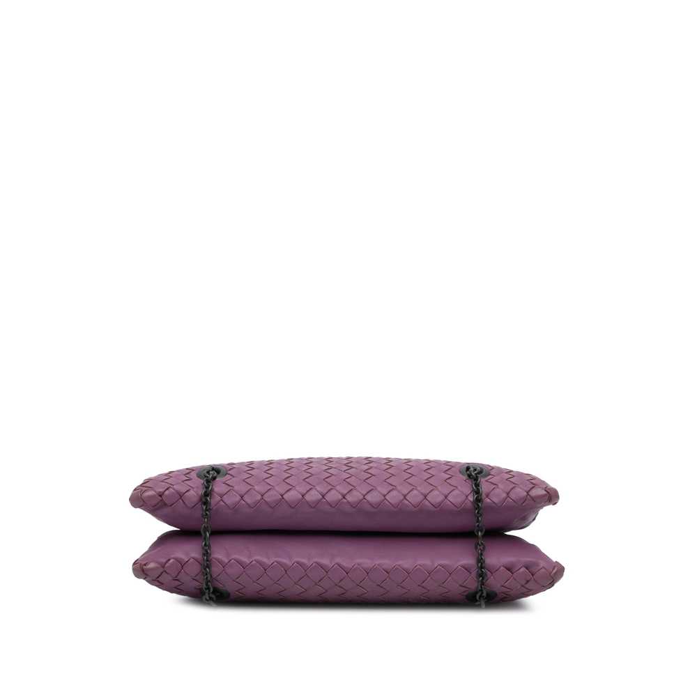 Purple Bottega Veneta Nappa Intrecciato Duo Shoul… - image 3