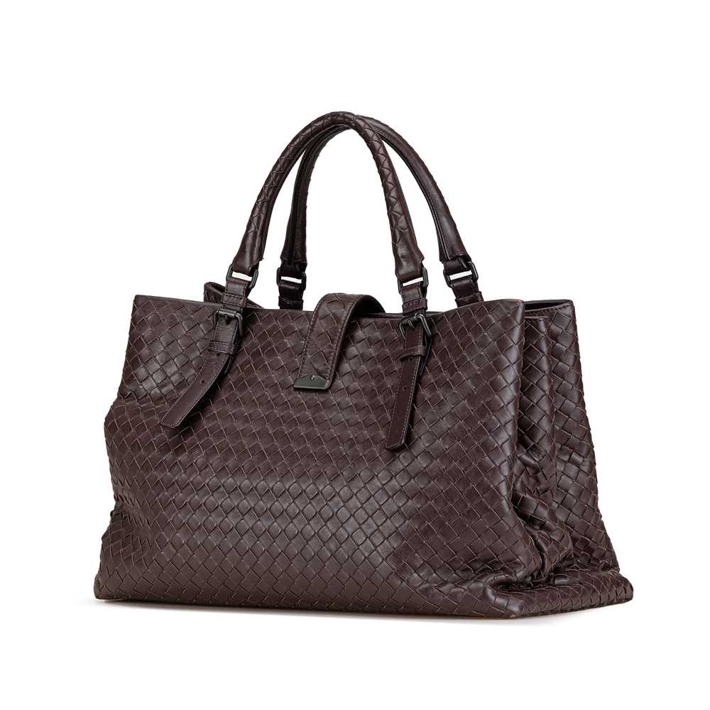 Brown Bottega Veneta Large Nappa Intrecciato Roma… - image 2