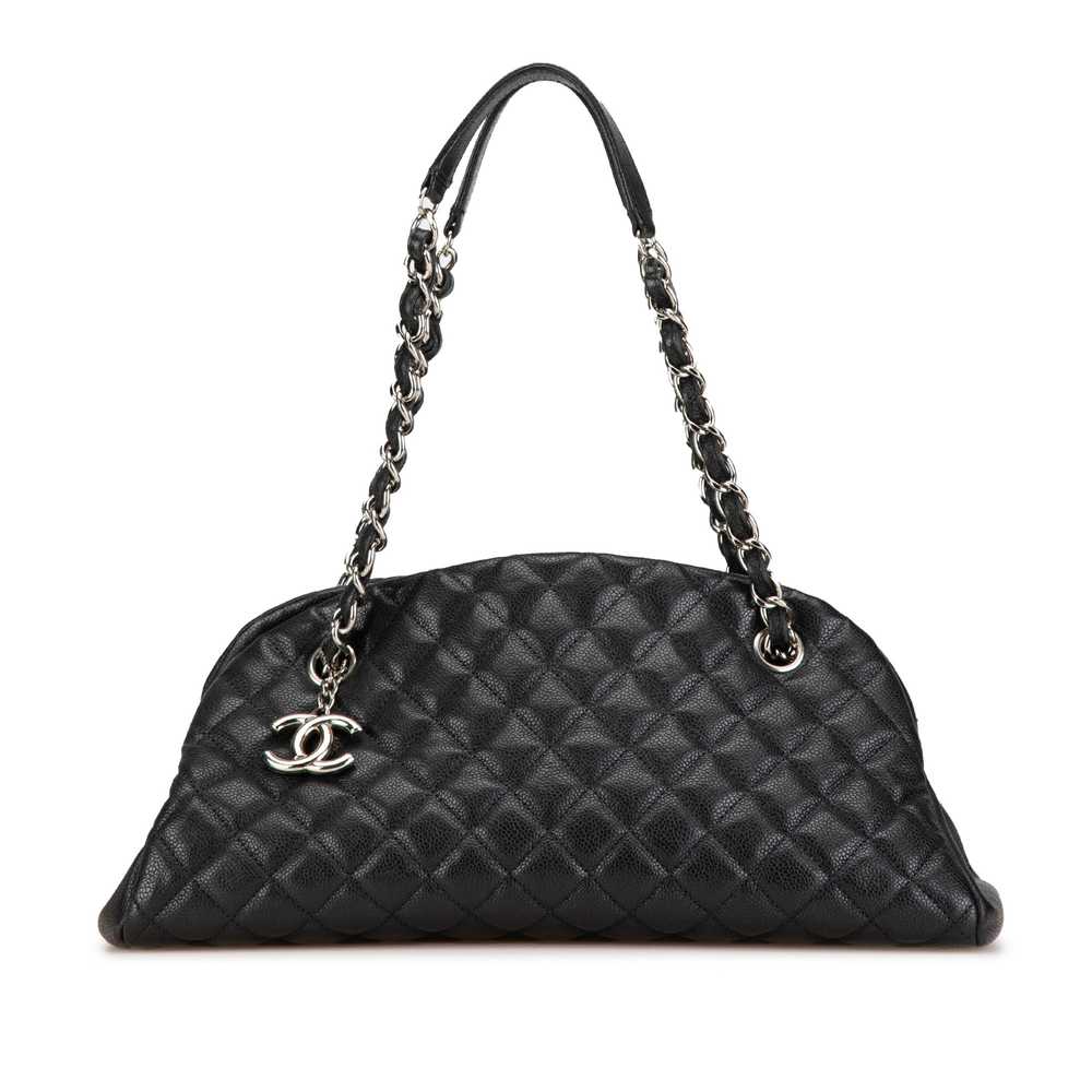 Black Chanel Medium Caviar Just Mademoiselle Shou… - image 1