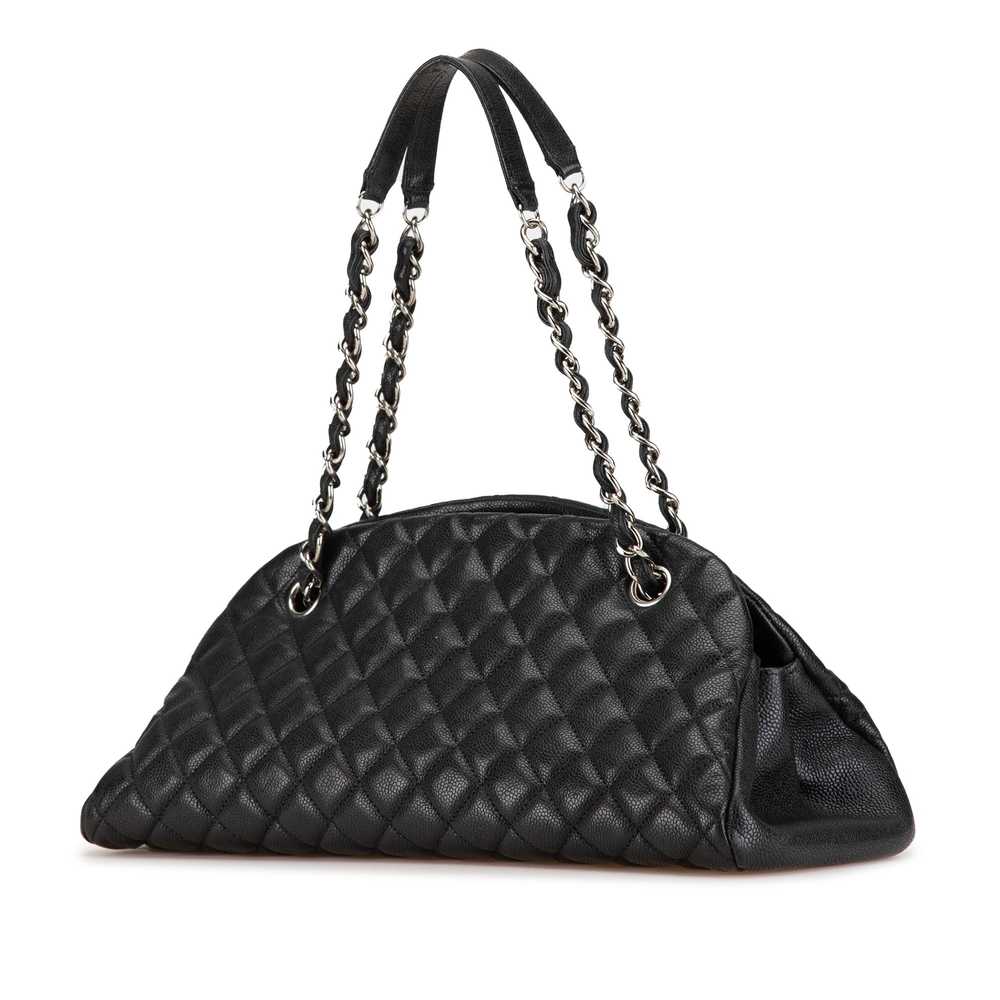 Black Chanel Medium Caviar Just Mademoiselle Shou… - image 2