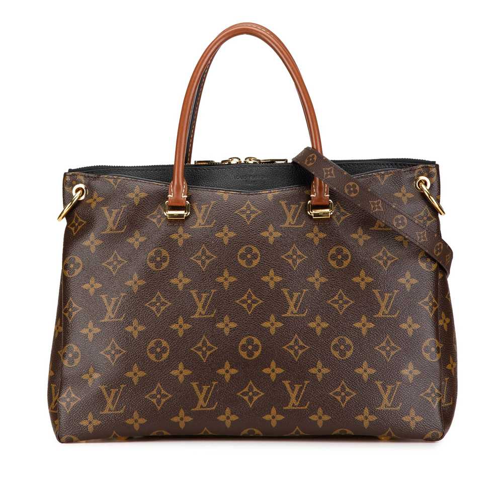 Brown Louis Vuitton Monogram Pallas MM Satchel - image 1