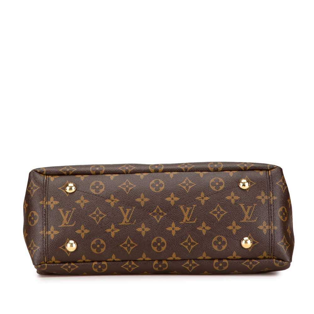 Brown Louis Vuitton Monogram Pallas MM Satchel - image 3