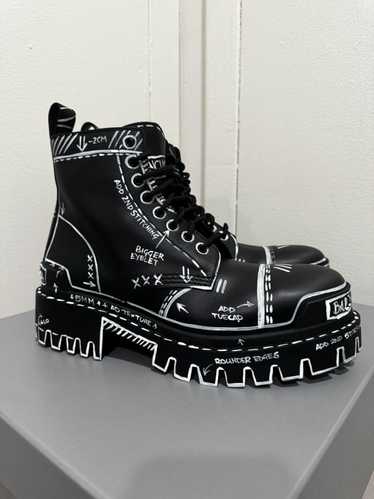 Balenciaga Balenciaga Graffiti Strike Boots - image 1