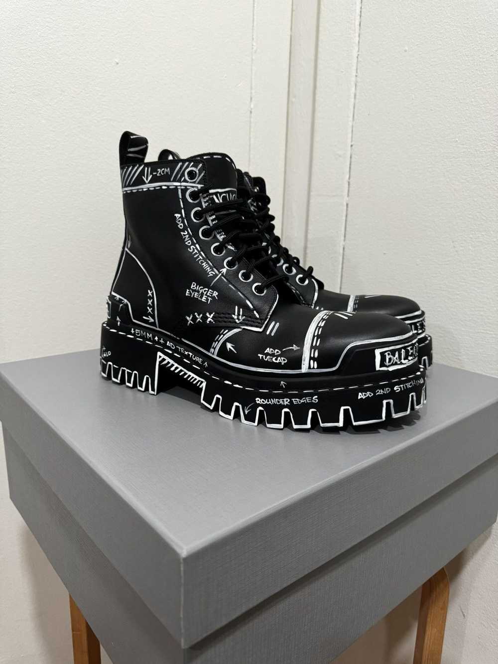 Balenciaga Balenciaga Graffiti Strike Boots - image 2