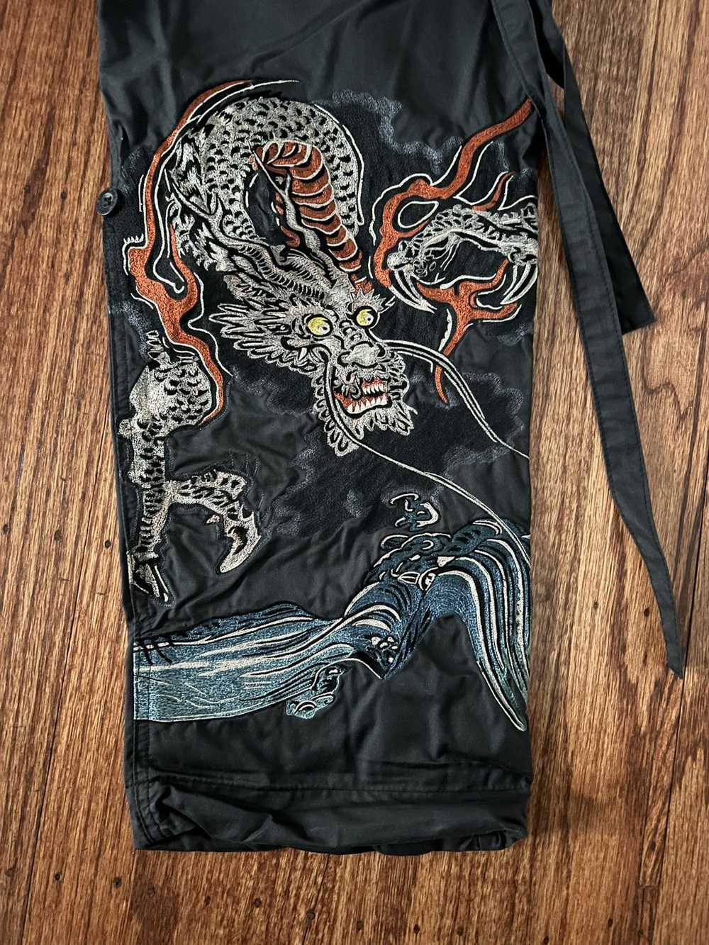 Maharishi Maharishi Sno Pants with Dragon Embroid… - image 3