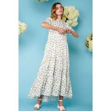 New Sister Jane Wild Flower Tiered Maxi Dress Siz… - image 1