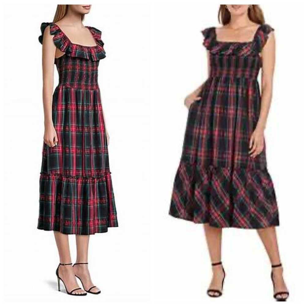 Vineyard Vines Tartan Ruffle Dress M NWOT - image 1