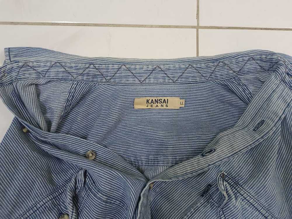 Kansai Yamamoto Vintage Kansai Jeans Workwear Den… - image 3